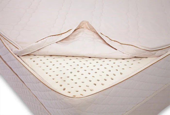 Shredded Latex Pillow for Sleeping - Adjustable Height, 100% Natural Latex Fill with Washable Cover