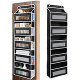 5-Shelf Hanging Storage Organizer - Behind Door, Anti-Tilt, 5 Large Capacity Pockets, Suitable for Bedroom, Bathroom