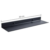 Matt Black Wall Shelf 30-50cm Modern Bathroom Accessories Kitchen Shower Bath Storage Rack Wholesale Promotion