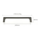 WV Cupboard Handles Kitchen Cabinet Storage Brass Gold Cabinet Door Handles Drawer Knobs Pulls Kitchen Furniture Handle Hardware