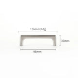 WV Cupboard Handles Kitchen Cabinet Storage Brass Gold Cabinet Door Handles Drawer Knobs Pulls Kitchen Furniture Handle Hardware