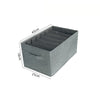 Washable Wardrobe Clothes Organizer Foldable Closet Divider Underwear Drawer Mesh Separation Box for T-shirt,Legging,So