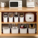8 styles Plastic Under Sink Organizer with Wheels, Bottle Organization Bins Kitchen Cabinet Organizers Plastic Basket for Under