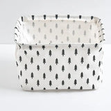 1pc Cotton Linen Fabric Waterproof Desktop Sundries Basket Storage Box Cosmetic Toy Organizer Underwear Socks Clothes Storagebag