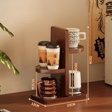 Multifunctional Desktop Multi-layer Cup Holder Office Simple Small Flower Stand Kitchen Countertop Rack Seasoning Storage Rack