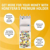 Over Door Hanging Storage Bag for Stuffed Animals & Baby Toys, Hammock Toy Organizer Net, Space-Saving Storage Solution