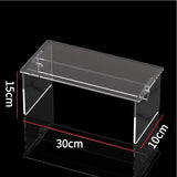 Transparent Acrylic Display Stand For Toys Model, Assembly Desktop Heightened Storage Shelf, Refrigerator Cabinet Layered