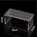 Transparent Acrylic Display Stand For Toys Model, Assembly Desktop Heightened Storage Shelf, Refrigerator Cabinet Layered