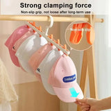1pc Hats Socks Organizer Rack Hanging Peaked Cap Scarf Storage Rack Hanger Multifunctional Closet Wardrobe Storage Holder