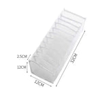 1-2PC 6/7/11 Grids Closet Organizer for Socks Home Separated Underwear Storage Box Jeans Bra Organizer Foldable Drawer Organizer