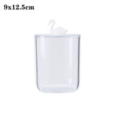 Makeup Cotton Pad Organizer Bathroom Storage Box For Cotton Swabs Cosmetics Jewelry Makeup Remover Pad Container