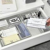 C Stackable Acrylic Drawer Organizer Adjustable Divider Trays For Cosmetics Modular Makeup Storage Box