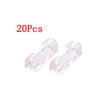 Cable Organizer Clips Cable Management Desktop Workstation ABS Wire Manager Cord Holder USB Charging Data Line Bobbin Winder