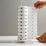Stainless steel paper towel holder, durable and versatile wrap paper storage rack for kitchen, bathroom and living room