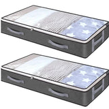 Under bed Storage Bag For Portable Foldable Quilt Bags Wardrobe Clothes Organizer Storage Box Dustproof Organizer Large Capacity
