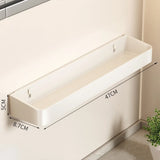 Grey Wall-Mounted Kitchen Spice Rack Kitchen Storage Rack Household Multifunctional Carbon Steel Storage Box Kitchen Accessories