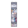 Foldable Wall Hanging Shelves Over The Door Clothes Organizer Storage for Closet with 5 Pockets Organizer for Bedroom Bathroom