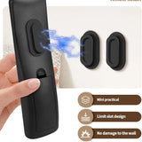 6 Pack Magnetic Remote Control Holder Wall Mount Soft Silicone Remote Control Caddy with Strong Adhesive Remote Holder