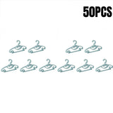 5-50Pcs Baby Hangers Plastic Kids Clothes Storage Hanger for Nursery Children Hangers Toddler Infant Portable Coats Home Rack