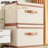 Clothes Storage Box With Lid For Household Use Wardrobe Underwear Storage Box Organizing Boxed Clothes Blankets Storage Basket