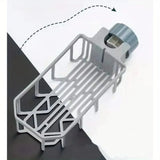 Kitchen Sink Storage Shelf Non-Perforated Faucet Rack for Dishwashing Sponge Brush Creative Drain Rack Hot Selling