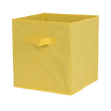 Cube Non Woven Fabric Storage Bin Collapsible Storage Box Home Supplies , Kid Toy Storage Organizer Cabinet drawer organization