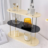 2026 New Ins Perfume Cosmetics Acrylic Storage Rack Water Cup Hand-made Bathroom Storage Desktop Storage Display Stand
