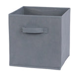 Cube Non Woven Fabric Storage Bin Collapsible Storage Box Home Supplies , Kid Toy Storage Organizer Cabinet drawer organization