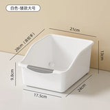 8 styles Plastic Under Sink Organizer with Wheels, Bottle Organization Bins Kitchen Cabinet Organizers Plastic Basket for Under