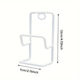 1pc Sink Sponge Soap Rack, Faucet Sponge Drain Rack, Bathroom Suction Wall Rack, Kitchen Storage Accessory