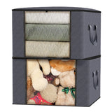 New Non-woven Underbed Quilt Storage Bag Organizer Wardrobe Clothes Dust Moisture-proof Finishing Bag Foldable Storage Box