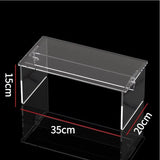 Transparent Acrylic Display Stand For Toys Model, Assembly Desktop Heightened Storage Shelf, Refrigerator Cabinet Layered