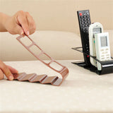 4 Section Tv Remote Control Stand Holder Home Appliance Remote Control Storage Rack Desktop Bracket For Home Living Room Office