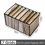 Underwear Drawer Organizer Storage Box Foldable Closet Organizers Drawer Divider Storage Boxes For Underpants Socks Bra