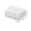 3041 Data Cable Storage Box Desktop Small Box Charger U Disk Drawer Grid Office Good Room Artifact