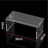 Transparent Acrylic Display Stand For Toys Model, Assembly Desktop Heightened Storage Shelf, Refrigerator Cabinet Layered