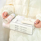 Acrylic Storage Box Desktop Cosmetics Transparent Plastic Box Dormitory Household Facial Mask Skin Box Refrigerator Storage Box
