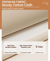 Foldable Clothes Storage Box with Transparent Window, Oxford Cloth, Household, Dustproof, 1Pc