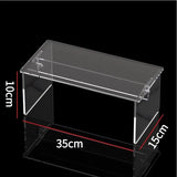 Transparent Acrylic Display Stand For Toys Model, Assembly Desktop Heightened Storage Shelf, Refrigerator Cabinet Layered