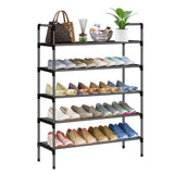 Shoe rack at the entrance of the house, multi-level indoor dormitory entrance door shoe cabinet, multi-functional storage rack