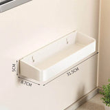 Grey Wall-Mounted Kitchen Spice Rack Kitchen Storage Rack Household Multifunctional Carbon Steel Storage Box Kitchen Accessories