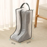 Travel Storage Bag Portable Shoes Organizer Storage Bags Long Shoe Home Moisture-proof Dustproof Cover Boots Shoes Storage Bag