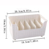 Countertop Condiment Rack Modular Kitchen Spice Organizer Box with Adjustable Dividers for Bottles/Jars 〔QTG329〕