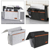 Hanging Bedside Bag, Under Mattress Storage Organizer, Bedside Pockets, Thick