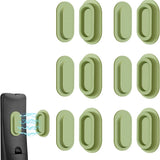 6 Pack Magnetic Remote Control Holder Wall Mount Soft Silicone Remote Control Caddy with Strong Adhesive Remote Holder