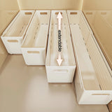 1pc-Adjustable wardrobe socks underwear storage box storage box retractable kitchen cabinet storage box drawer storage box