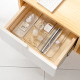 Acrylic Storage Box Desktop Cosmetics Transparent Plastic Box Dormitory Household Facial Mask Skin Box Refrigerator Storage Box