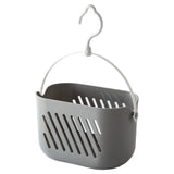 Plastic Hanging Basket Storage Bin Hanging Shower Caddy Organizer Basket with Hook for Pantry Bathroom Dorm Room