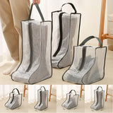 Travel Storage Bag Portable Shoes Organizer Storage Bags Long Shoe Home Moisture-proof Dustproof Cover Boots Shoes Storage Bag