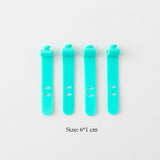 MOHAMM 1 Piece Cute Cable Organizers Holder Clips for Desktop Cord Organizers Management Office Home